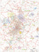 Greater Austin Area Major Arterial Wall Map by True North Publishing