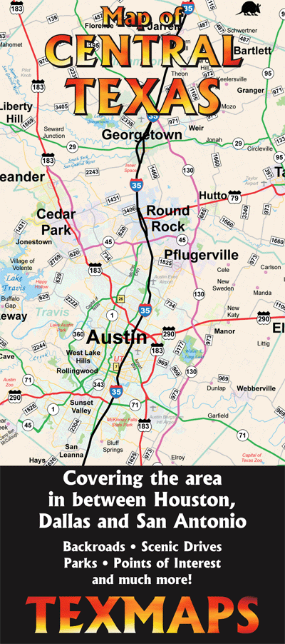 Texas Road Maps Texas Map Store