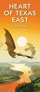 Heart of Texas Wildlife Trails Map - East