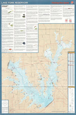 Lake Fork Reservoir by Fishing Hot Spots