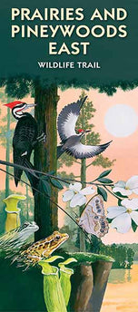 Prairies & Pineywoods Wildlife Trails Map - East