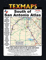 South of San Antonio Atlas by Texmaps