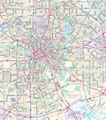DFW Regional Area Major Arterial Wall Map