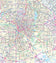 DFW Regional Area Major Arterial Wall Map