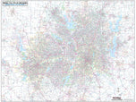 DFW Regional Area Major Arterial Wall Map